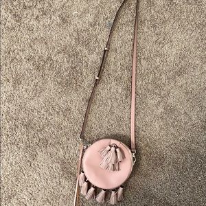 Blush colored Rebecca minkoff crossbody